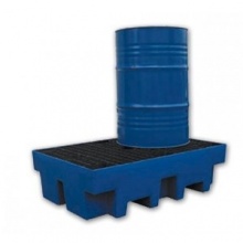 Containment bund for 2 oil drums (200 Liters)
